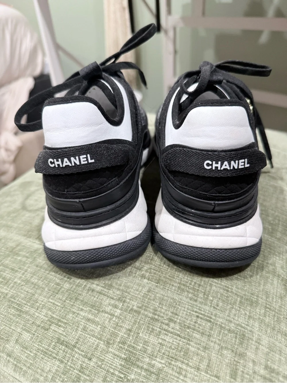 CHANEL platform sneakers